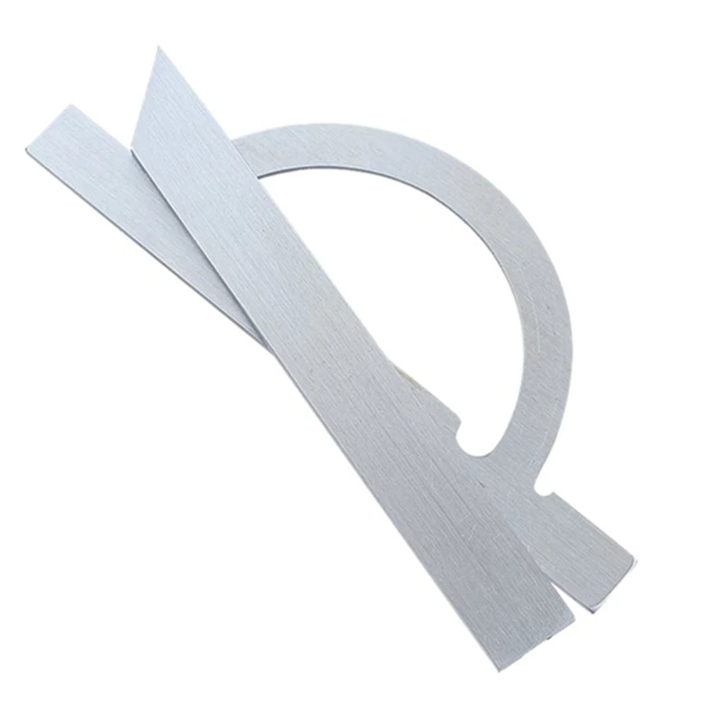1 Piece Carbon Steel Adjustable Angle Ruler Tool Silver Metal 100X150mm Measure Measuring Tool Angle Measuring Tool
1 Piece Carbon Steel Adjustable Angle Ruler Tool Silver Metal 100X150mm Measure Measuring Tool Angle Measuring Tool