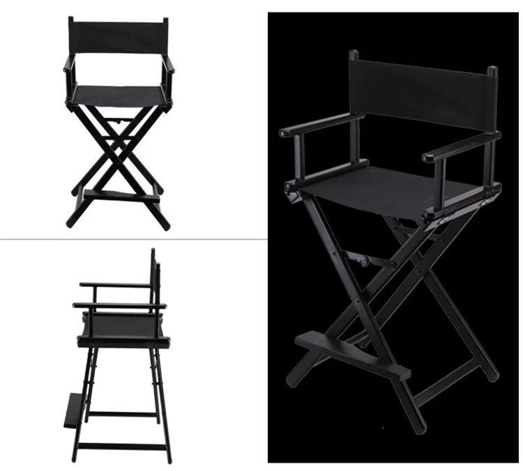 High Aluminum Frame Makeup Artist Director Chair Folding Outdoor Furniture Lightweight Portable Folding Director Makeup Chair
High Aluminum Frame Makeup Artist Director Chair Folding Outdoor Furniture Lightweight Portable Folding Director Makeup Chair