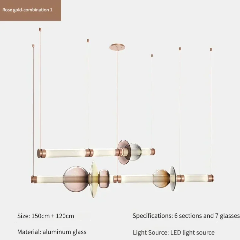 Люстра Scott Luna LED стеклянная 
Люстра Scott Luna LED стеклянная