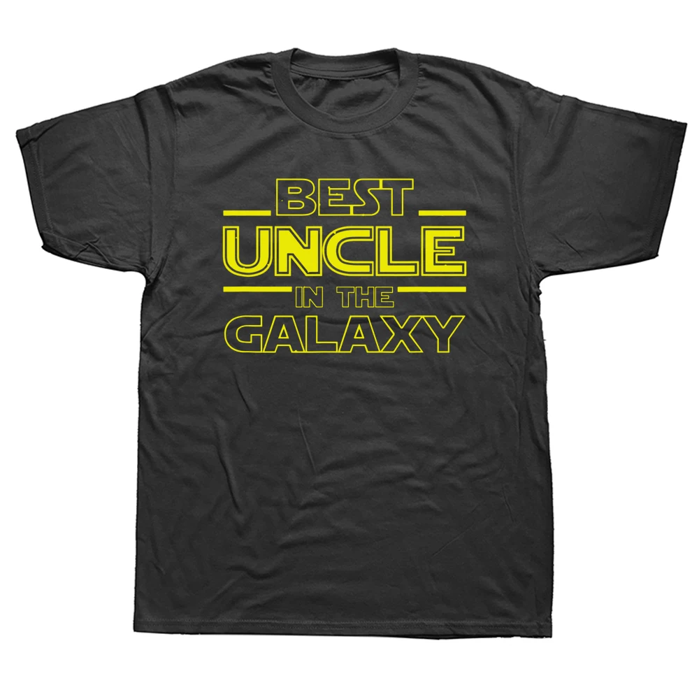 Funny Best Uncle In The Galaxy T Shirts Graphic Cotton Streetwear Short Sleeve Funpa Brother Father Day's T-shirt Mens Clothing
Funny Best Uncle In The Galaxy T Shirts Graphic Cotton Streetwear Short Sleeve Funpa Brother Father Day's T-shirt Mens Clothing