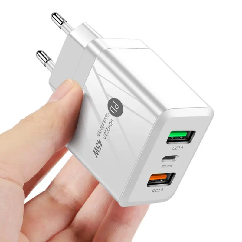 USB Charger Quick Charge 3.0 3 Ports Phone Adapter For Huawei IPhone 12 Xiaomi Tablet Portable Wall Mobile Charger Fast Charger
USB Charger Quick Charge 3.0 3 Ports Phone Adapter For Huawei IPhone 12 Xiaomi Tablet Portable Wall Mobile Charger Fast Charger