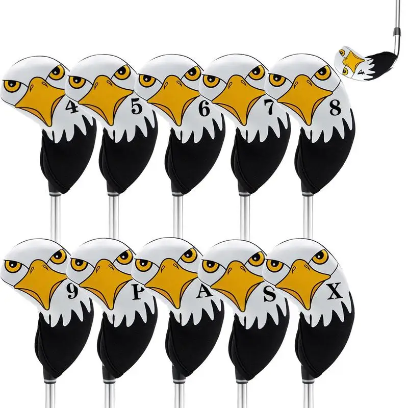 Golf Iron Head Cover Eagle Pattern Golf Iron Head Covers Set Wedge Iron Protective Headcover Golf Club Head Covers For
Golf Iron Head Cover Eagle Pattern Golf Iron Head Covers Set Wedge Iron Protective Headcover Golf Club Head Covers For