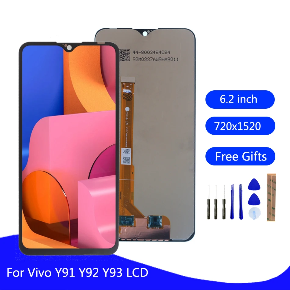 Original LCD Display Vivo Y91 Y91i Y91c Y93 Y93s Y93st Y95 MT6762 LCD Display Touch Screen Digitizer Assembly Replacement Screen
Original LCD Display Vivo Y91 Y91i Y91c Y93 Y93s Y93st Y95 MT6762 LCD Display Touch Screen Digitizer Assembly Replacement Screen