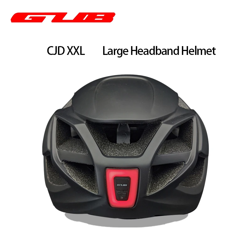 

GUB CJD XXL Bicycle Helmet Magnetic Windshield with LED Warning Light Integrated Molding Big Head Car Friend's First Choice