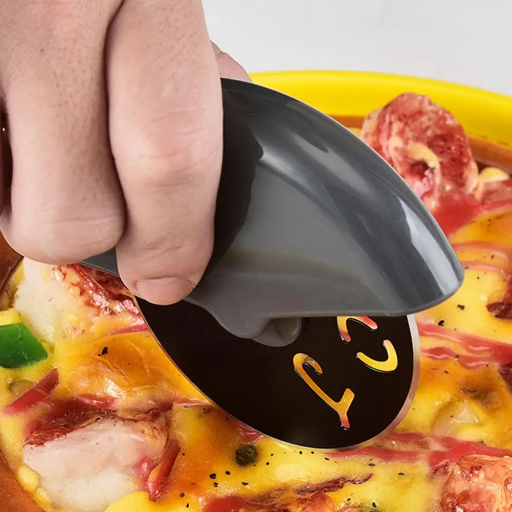 Stainless Steel Pizza Wheel Cutter Durable Stainless Steel Pizza Cutter with Lid Anti-rust Round for Effortless for Baking
Stainless Steel Pizza Wheel Cutter Durable Stainless Steel Pizza Cutter with Lid Anti-rust Round for Effortless for Baking