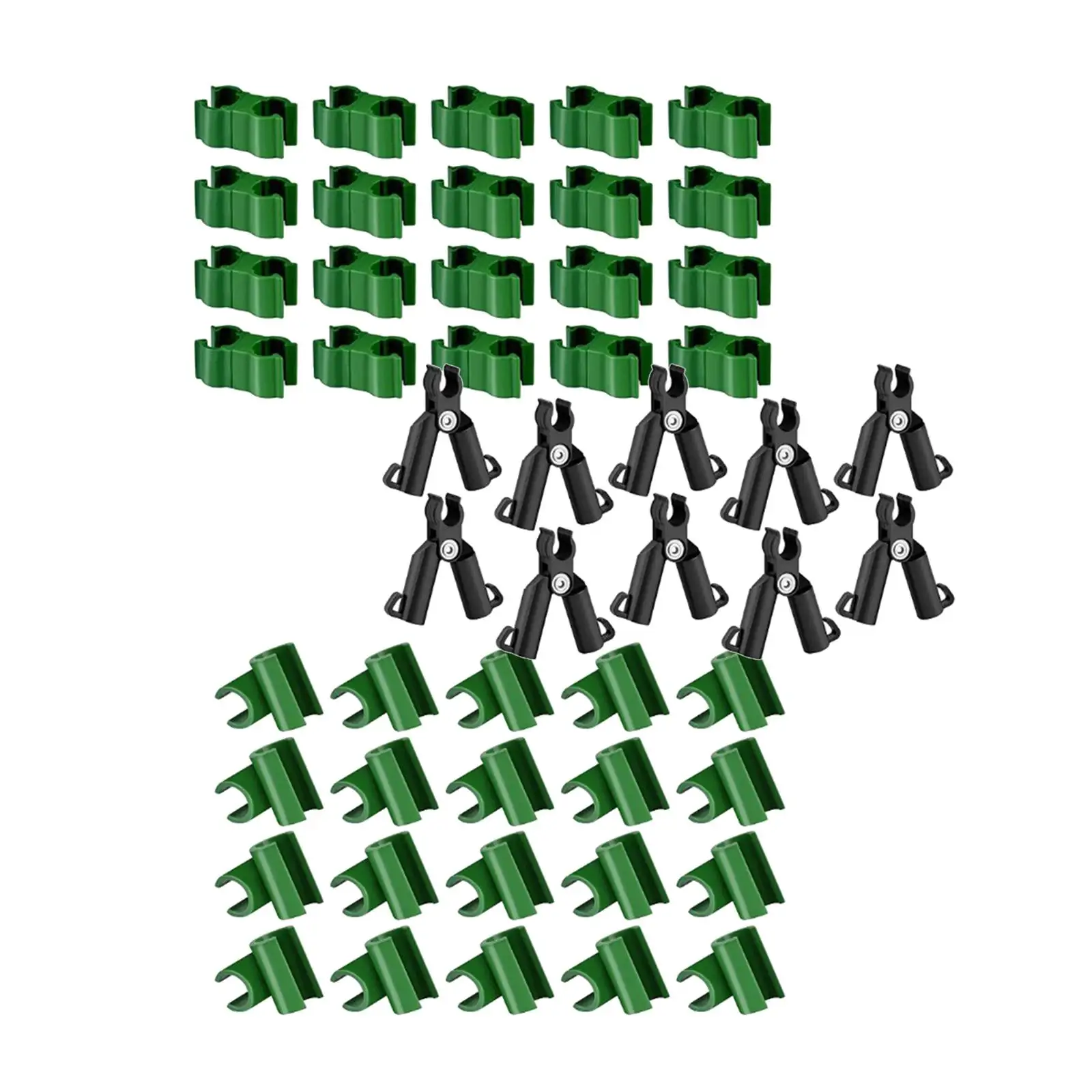50 Pieces Plants Connector Clip, Adjustable Universal Combination Joint Rod Clamps for Greenhouse Flower Fastener Garden Trellis
50 Pieces Plants Connector Clip, Adjustable Universal Combination Joint Rod Clamps for Greenhouse Flower Fastener Garden Trellis