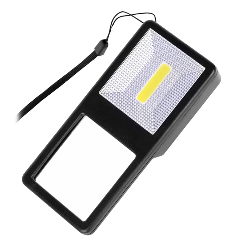 Увеличительное стекло с 7-кратным освещением, 3-кратное ручное увеличительное стекло с подсветкой, увеличительное стекло для чтения для пожилых людей, Прямая поставка