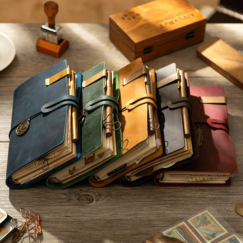 Genuine Retro Leather Diary Replaceable Stationery Notebook Vintage Handmade Travel Journal Birthday Gift A5 A6 Notepad Planner
Genuine Retro Leather Diary Replaceable Stationery Notebook Vintage Handmade Travel Journal Birthday Gift A5 A6 Notepad Planner