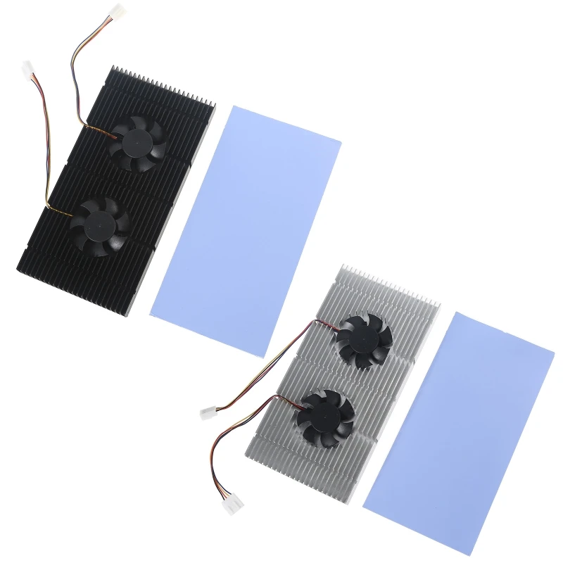 Aluminum GPU Backplane Radiator For RTX 3090 3080 3070 Series Graphics Card Aodized CNC Memory Heatsink Cooling Fan PWM B36A
Aluminum GPU Backplane Radiator For RTX 3090 3080 3070 Series Graphics Card Aodized CNC Memory Heatsink Cooling Fan PWM B36A