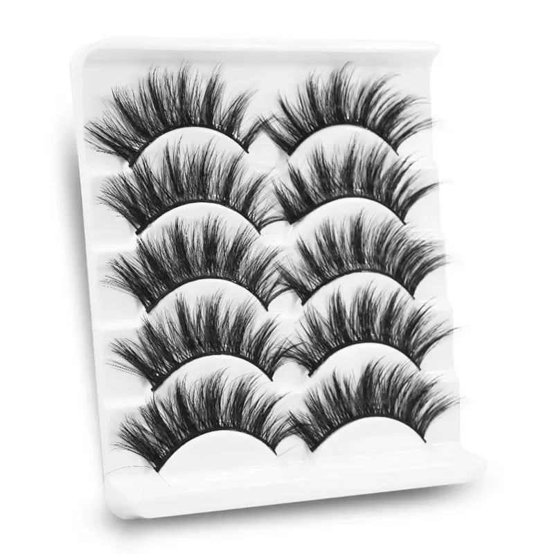 5pairs Natural false eyelashes with thick false eyelash extensions Reusable 3D false eyelashes makeup soft and easy to wear
5pairs Natural false eyelashes with thick false eyelash extensions Reusable 3D false eyelashes makeup soft and easy to wear