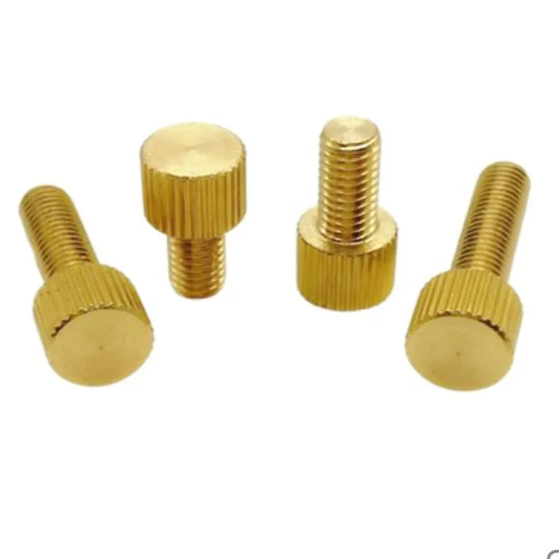 20Pcs M2 M2.5 M3 M4 M5 M6 Pure brass 304 Stainless Steel Small Head Thumb Screws Metric Knurled Head Manual Adjustment Screws A1
20Pcs M2 M2.5 M3 M4 M5 M6 Pure brass 304 Stainless Steel Small Head Thumb Screws Metric Knurled Head Manual Adjustment Screws A1