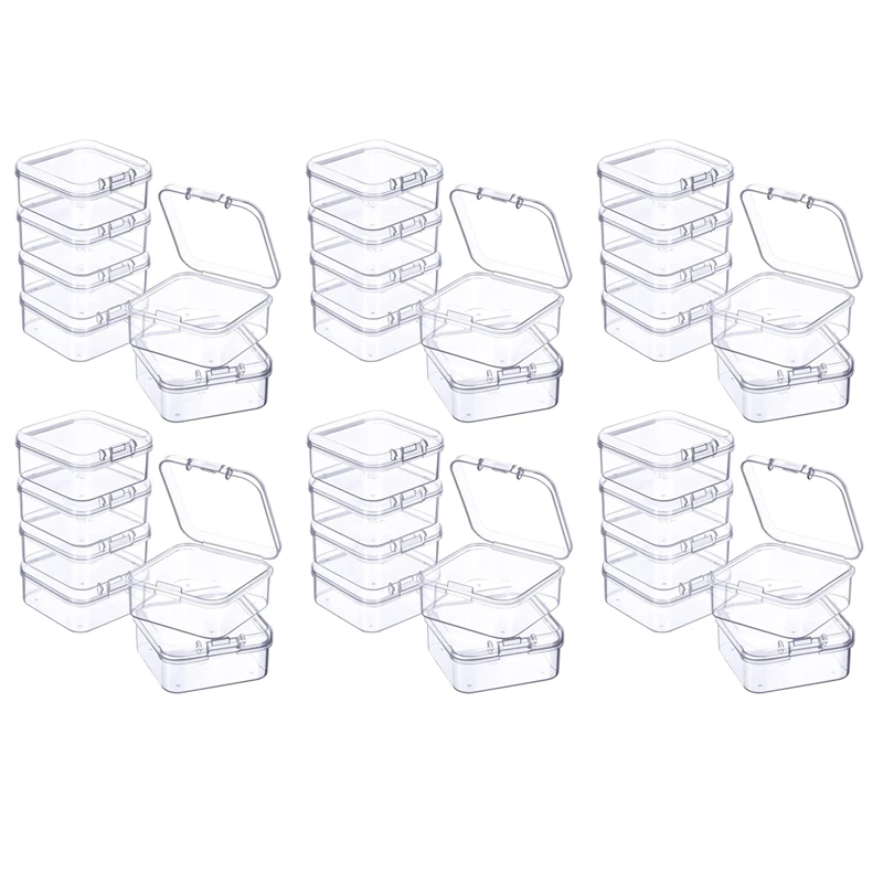 36 Pieces Mini Plastic Clear Storage Box For Collecting Small Items, Beads, Jewelry, Business Cards
36 Pieces Mini Plastic Clear Storage Box For Collecting Small Items, Beads, Jewelry, Business Cards