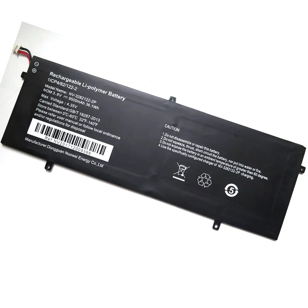 

replacement battery for WTL-3487265 3.8V 8000mAh 30.4Wh Notebook built-in battery