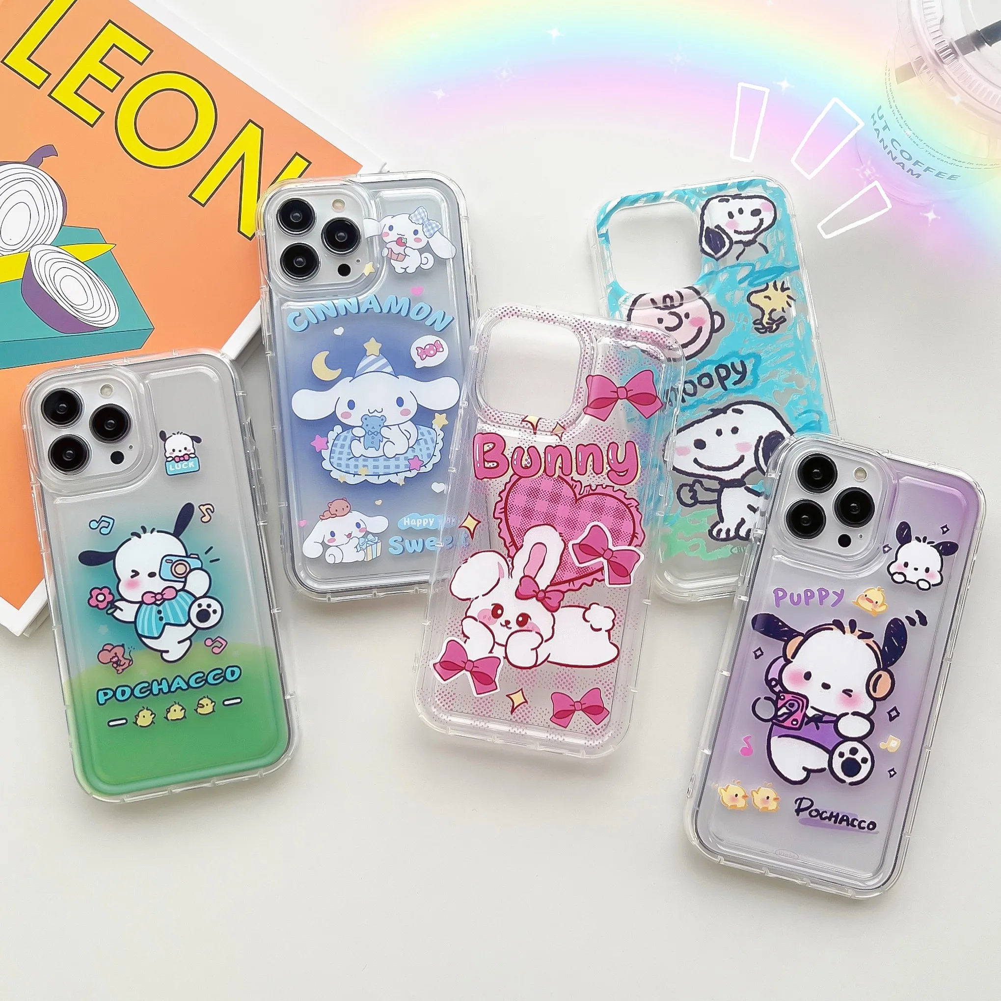 Sanrio Cinnamoroll Pochacco Snoopies Phone Case For iPhone 14 13 12 11 Pro Max X XR XS MAX 7 8Plus Anti-drop Soft TPU Back Cover
Sanrio Cinnamoroll Pochacco Snoopies Phone Case For iPhone 14 13 12 11 Pro Max X XR XS MAX 7 8Plus Anti-drop Soft TPU Back Cover
