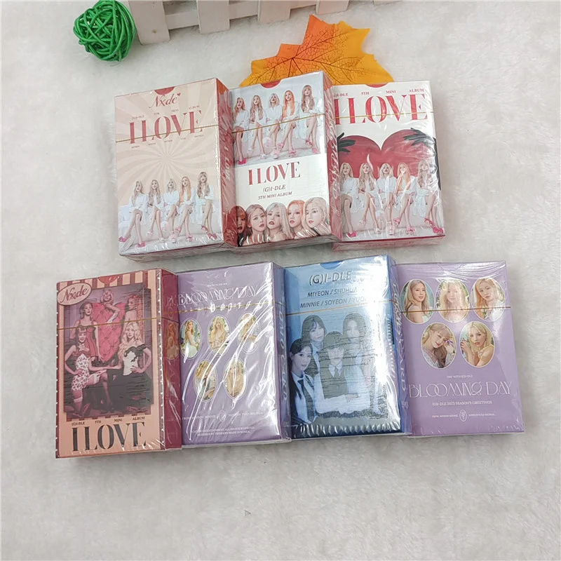 KPOP (G) I-DLE Album Card I Feel Small Card GIDLE Ye Shuhua MINNIE Printed Photo Card Lomo Card Girl Collection Gift 55pcs/set
KPOP (G) I-DLE Album Card I Feel Small Card GIDLE Ye Shuhua MINNIE Printed Photo Card Lomo Card Girl Collection Gift 55pcs/set