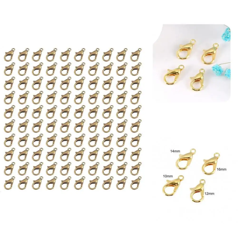 Practical Necklace Clasps Delicate Metal Bracelet Clasps Bracelet Clasps 100Pcs
Practical Necklace Clasps Delicate Metal Bracelet Clasps Bracelet Clasps 100Pcs
