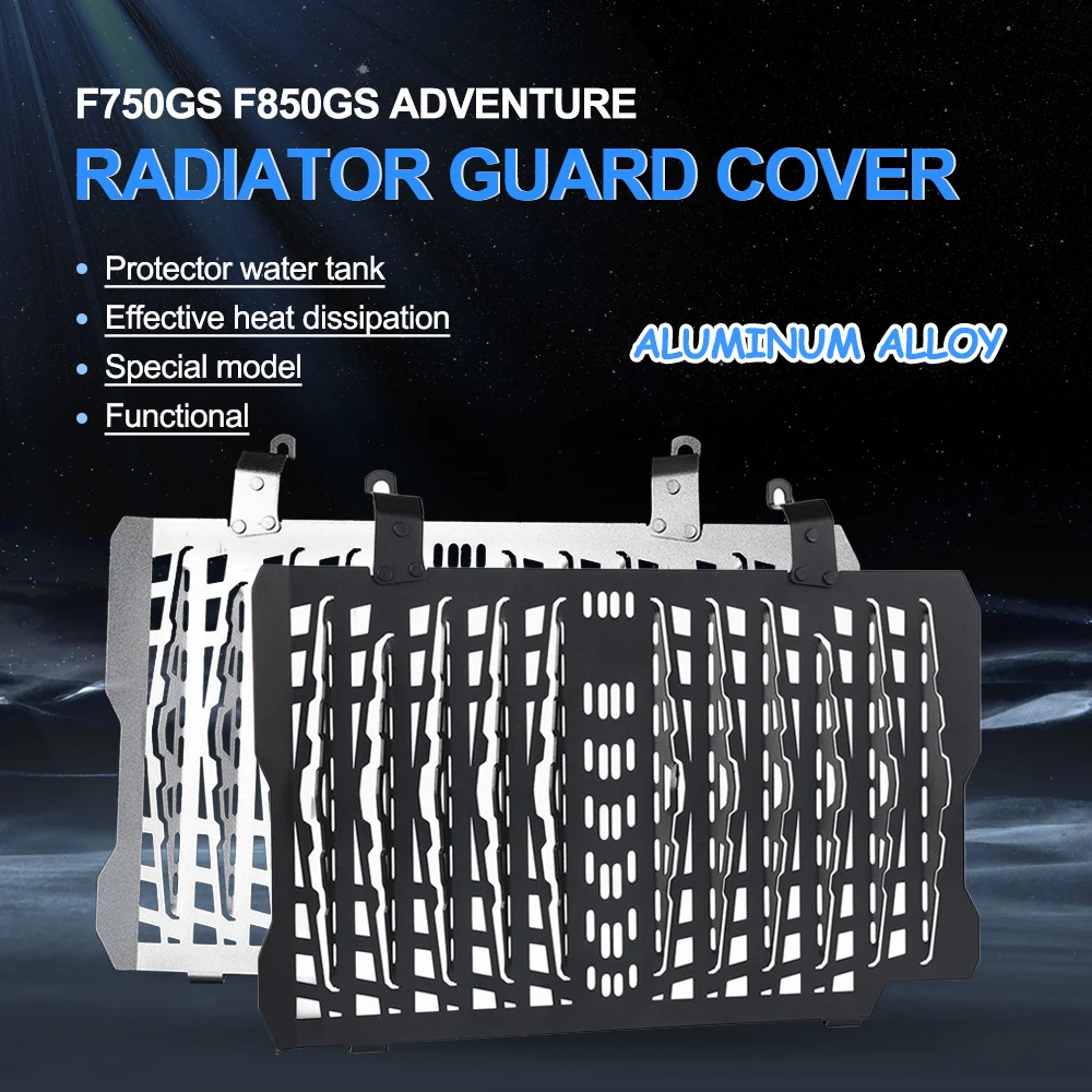 For BMW F750GS F850GS ADVENTURE 2018-2021 2020 F 850 GS Motorcycle Accessories Radiator Grille Guard Cover Protector Aluminium
For BMW F750GS F850GS ADVENTURE 2018-2021 2020 F 850 GS Motorcycle Accessories Radiator Grille Guard Cover Protector Aluminium