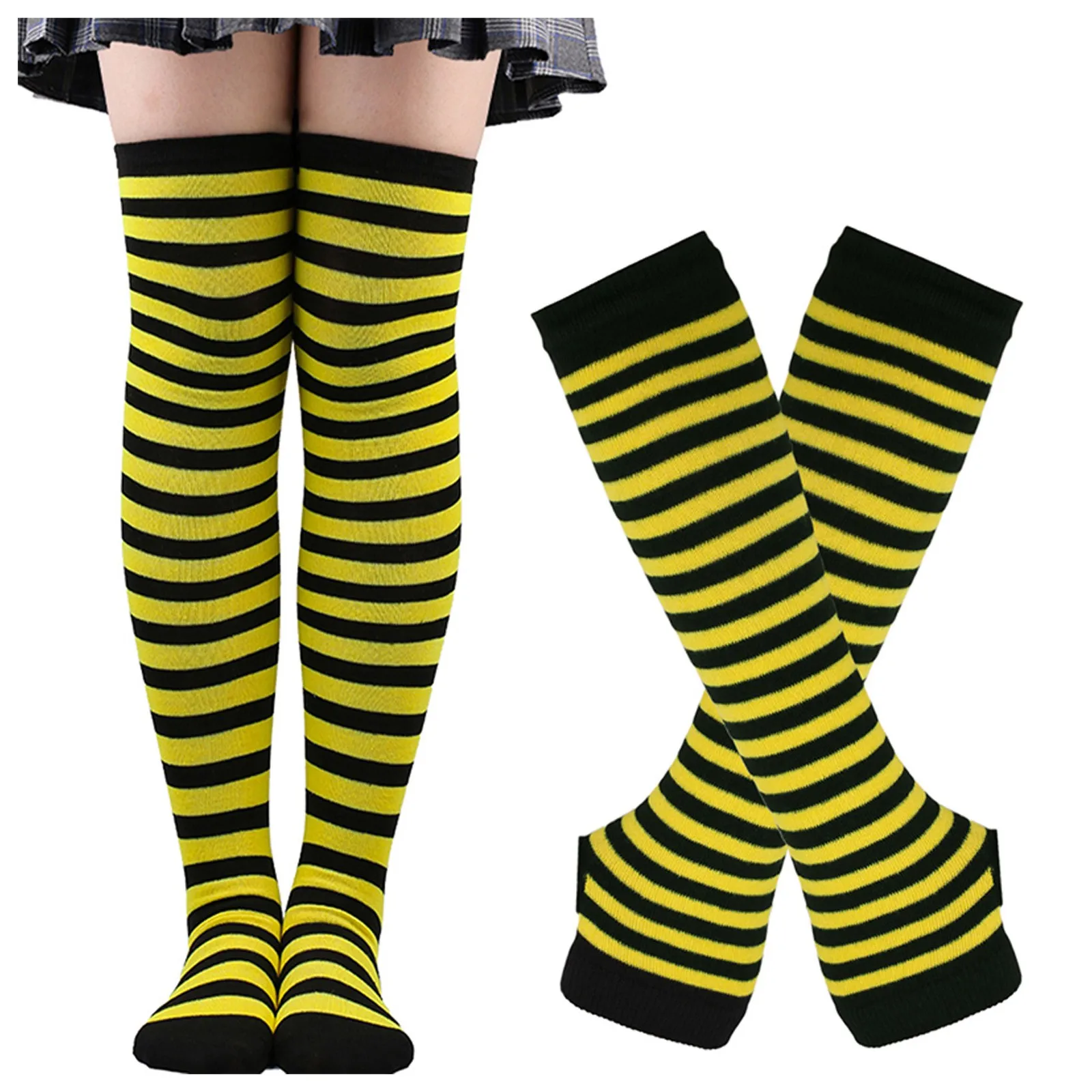 Halloween Striped Long Socks Women Sexy Thigh High Over The Knee High Stockings Kawaii Cotton Knit Tall Leg Warmers Sock Gifts
Halloween Striped Long Socks Women Sexy Thigh High Over The Knee High Stockings Kawaii Cotton Knit Tall Leg Warmers Sock Gifts