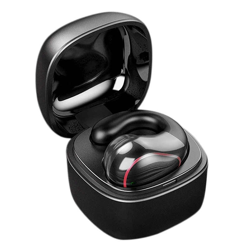 T25 Wireless Headset Hanging Ear Type Single Ear 5.0 High Definition Call Super Long Standby Bone Conduction Headset
T25 Wireless Headset Hanging Ear Type Single Ear 5.0 High Definition Call Super Long Standby Bone Conduction Headset
