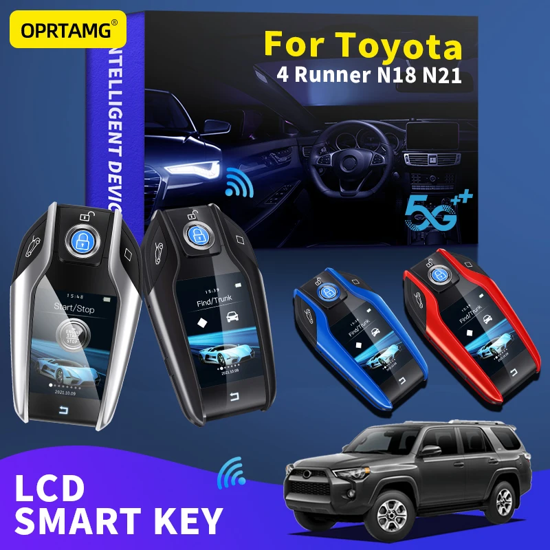 Пульт дистанционного управления для Toyota 4runner N18 N21 2000-2021, ЖК-экран для бесключевого ключа-go smart Key, автомобильные аксессуары
Пульт дистанционного управления для Toyota 4runner N18 N21 2000-2021, ЖК-экран для бесключевого ключа-go smart Key, автомобильные аксессуары