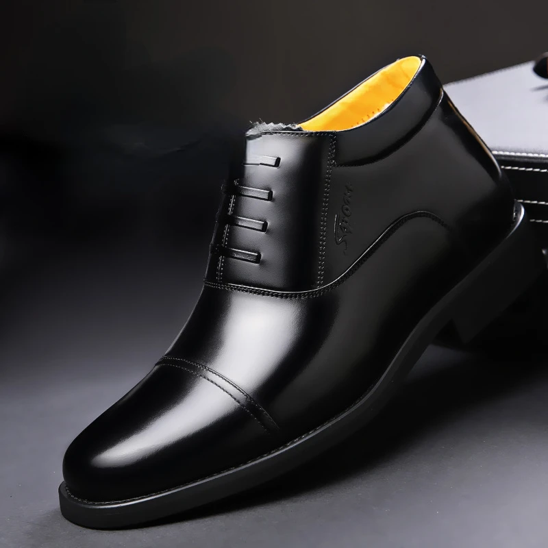 New Man Genuine Leather Snow Boots Winter High Quality Soft Leather Shoes Wool Inner Boots37-47 Man Zipper Snow Boots
New Man Genuine Leather Snow Boots Winter High Quality Soft Leather Shoes Wool Inner Boots37-47 Man Zipper Snow Boots