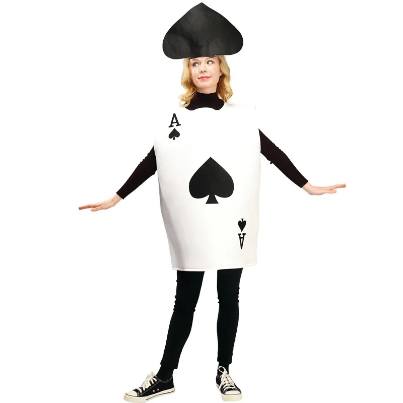 Low Price Hot Sale Wonderland Poker Cosplay Black A Top Costume with Headgear Halloween Adult
Low Price Hot Sale Wonderland Poker Cosplay Black A Top Costume with Headgear Halloween Adult