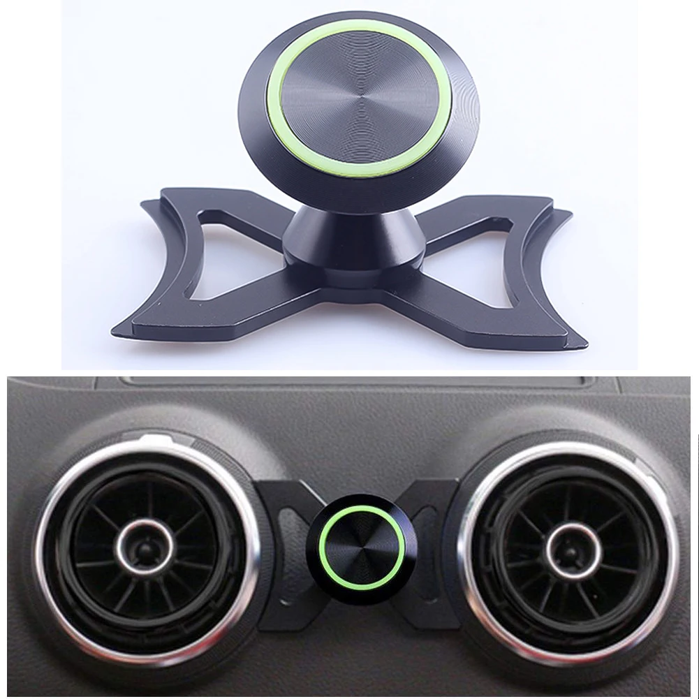 Phone Holder Car Air Vent Outlet Mount Luminous 360° Rotary Swivel Cell Phone Magnetic Cradle for Audi A3/S3
Phone Holder Car Air Vent Outlet Mount Luminous 360° Rotary Swivel Cell Phone Magnetic Cradle for Audi A3/S3