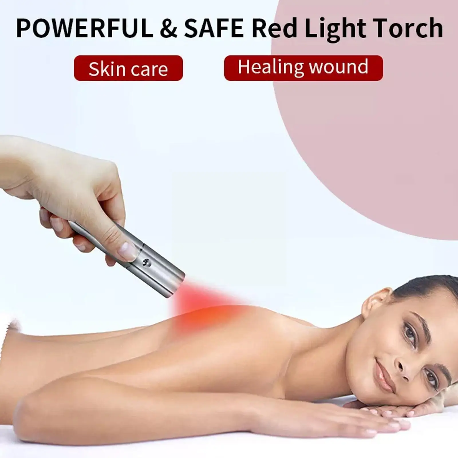 New Portable Therapy Torch Red Light Therapy Pen 630nm Photon Therapy 660nm Color Care Light 850nm Health Led Kit 3 A4J5
New Portable Therapy Torch Red Light Therapy Pen 630nm Photon Therapy 660nm Color Care Light 850nm Health Led Kit 3 A4J5
