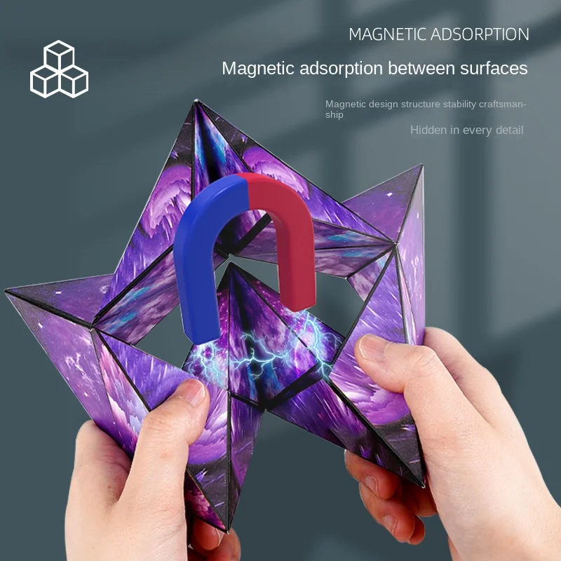Волшебные кубики, развивающие разнообразные бесконечные 3D геометрические кубики Рубика, магнитные интеллектуальные упражнения, декомпрес...
Волшебные кубики, развивающие разнообразные бесконечные 3D геометрические кубики Рубика, магнитные интеллектуальные упражнения, декомпрес...