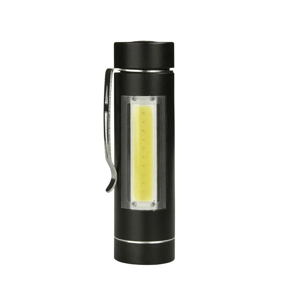 Mini Portable Aluminum Alloy LED Flashlight Rechargeable Lamp with Pen Clamp for Home Outdoor Use
Mini Portable Aluminum Alloy LED Flashlight Rechargeable Lamp with Pen Clamp for Home Outdoor Use
