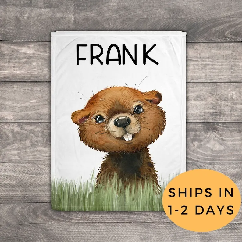 Beaver Blanket, Beaver Gifts, Comfy Blanket, Personalized Throw Blanket, First Birthday Gift, Housewarming Gift For Apartment, N
Beaver Blanket, Beaver Gifts, Comfy Blanket, Personalized Throw Blanket, First Birthday Gift, Housewarming Gift For Apartment, N