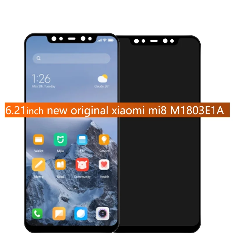 Original AMOLED Xiaomi Mi 8 8 LCD Display Touch Screen Replacement Digitizer Assembly On For 8 M1803E1A Frame
Original AMOLED Xiaomi Mi 8 8 LCD Display Touch Screen Replacement Digitizer Assembly On For 8 M1803E1A Frame