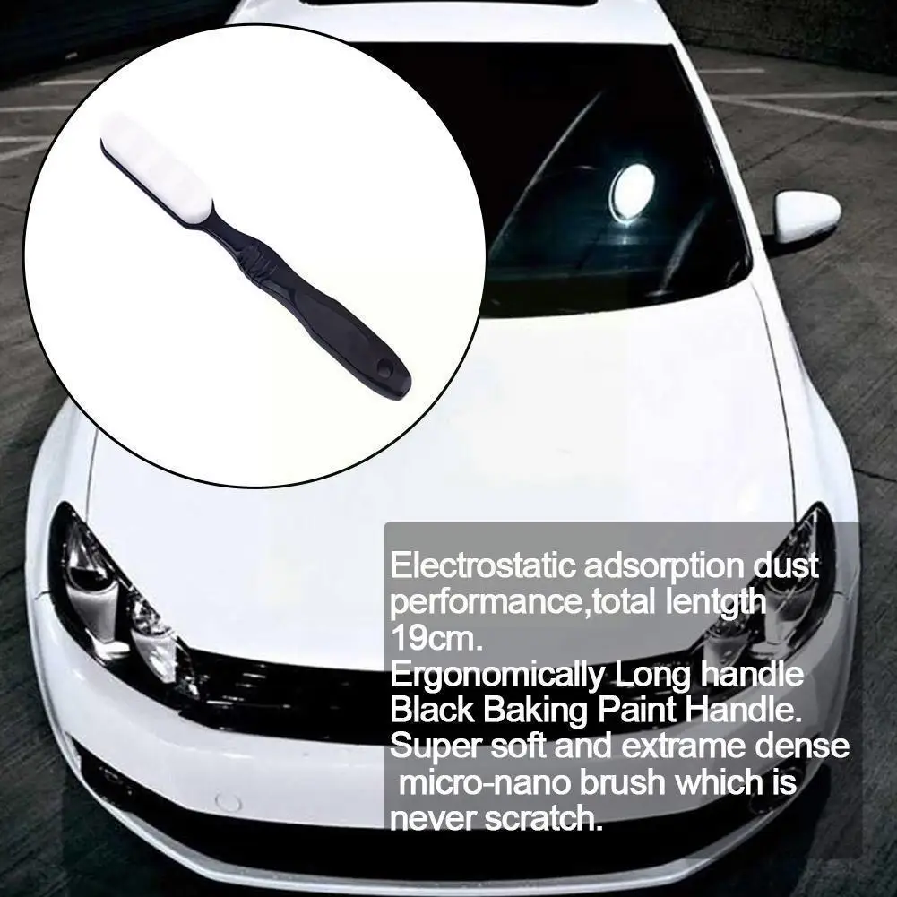 Car Detailing Brush Long Handle Micro-nano Dense Cleaner Vehicle Tool Roof Interior Leather Wash Cleaning Accessories Panel H7L4
Car Detailing Brush Long Handle Micro-nano Dense Cleaner Vehicle Tool Roof Interior Leather Wash Cleaning Accessories Panel H7L4