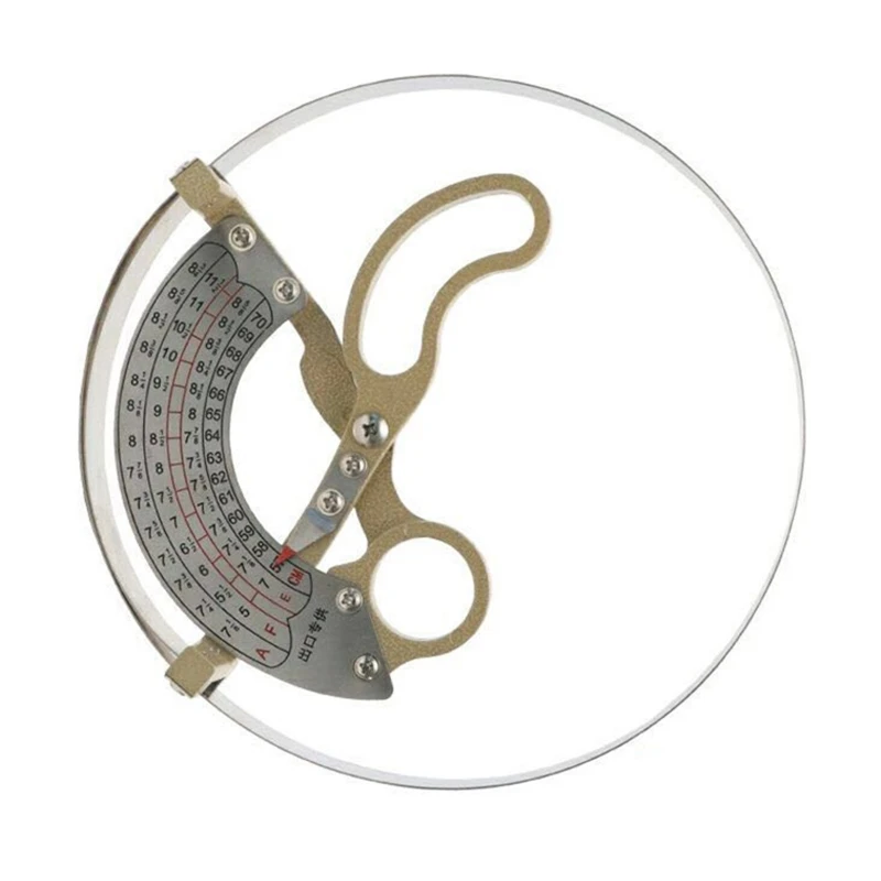 Space Metal Handle Hat Ruler Scissor Type Ring Compass Adult Hat Size Measuring
Space Metal Handle Hat Ruler Scissor Type Ring Compass Adult Hat Size Measuring