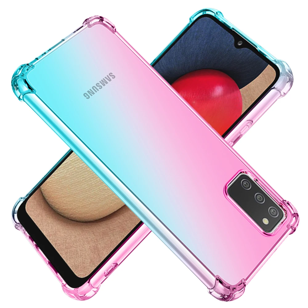 for Samsung Galaxy A02s A02 Phone Case,Hybrid Cute Gradient Soft TPU Bumper Shock Absorption Flexible Anti-Fingerprint Cover
for Samsung Galaxy A02s A02 Phone Case,Hybrid Cute Gradient Soft TPU Bumper Shock Absorption Flexible Anti-Fingerprint Cover