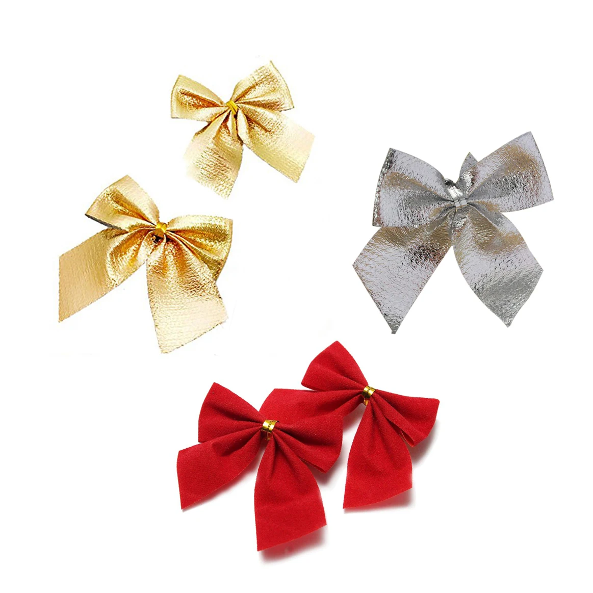 24Pcs Decoration Ornament Hanging Bowknot Bow Butterfly Decore Tree Cute Christmas Tree (24Pcs)
24Pcs Decoration Ornament Hanging Bowknot Bow Butterfly Decore Tree Cute Christmas Tree (24Pcs)
