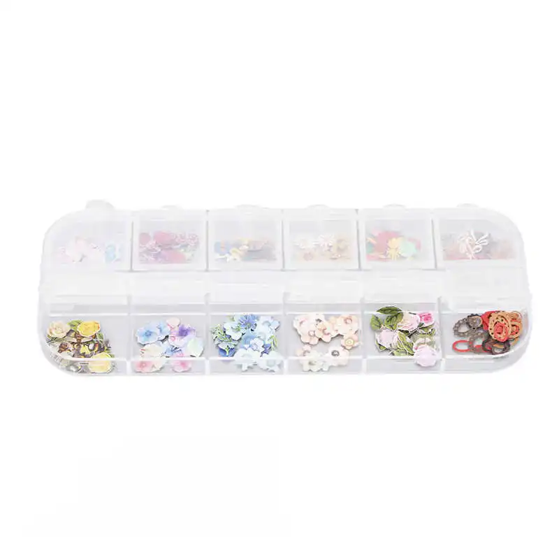 Nail Stickers 12 Grid Nail Decals Mixed Type Widely Popular 3D Slices for Toenails for Wives
Nail Stickers 12 Grid Nail Decals Mixed Type Widely Popular 3D Slices for Toenails for Wives