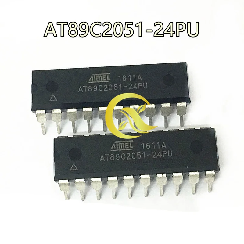 Single chip microcomputer at89c2051-24pu dip-20, single chip microcomputer 8-bit, 2K, byte, flash, product, 2 sets
Single chip microcomputer at89c2051-24pu dip-20, single chip microcomputer 8-bit, 2K, byte, flash, product, 2 sets