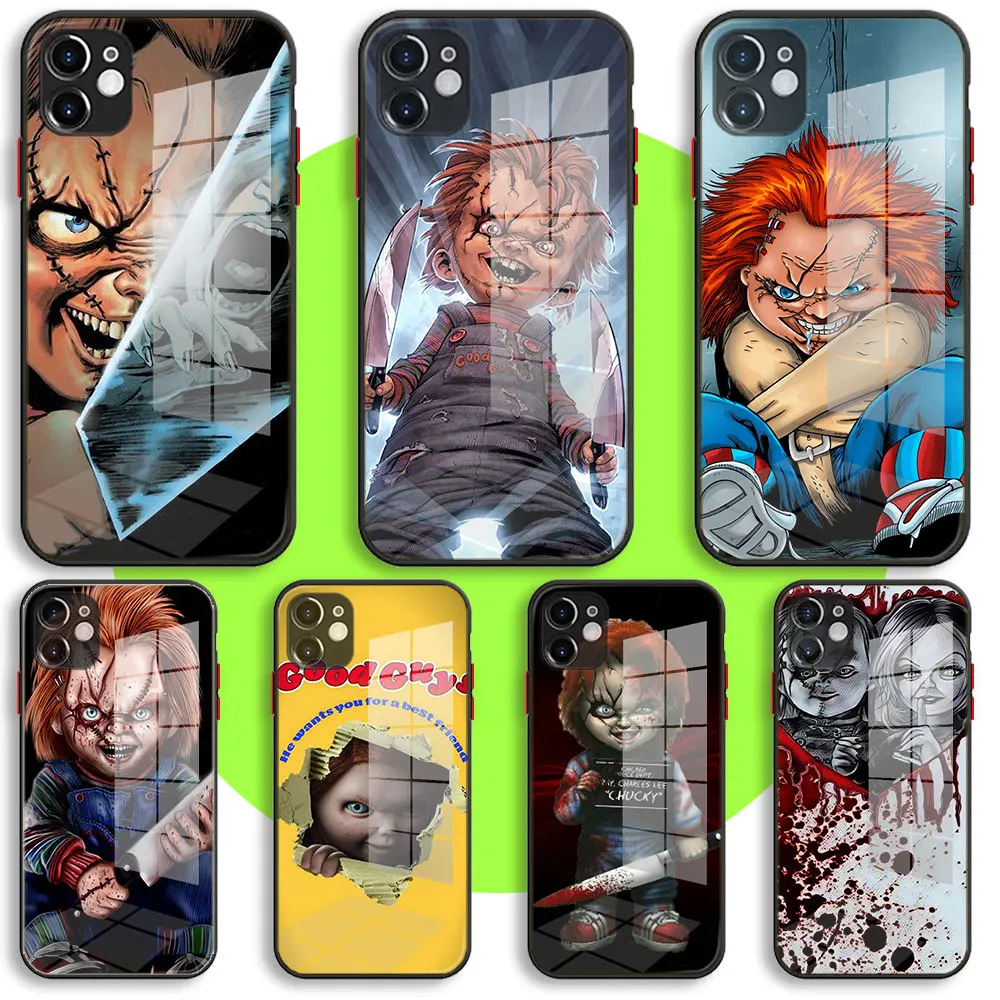 Liquid Tempered Glass Case For iPhone 13 11 12 Mini Pro Max XS XR X 7 8 6 Plus SE2 Silicone Cover Charles Lee Ray Chucky
Liquid Tempered Glass Case For iPhone 13 11 12 Mini Pro Max XS XR X 7 8 6 Plus SE2 Silicone Cover Charles Lee Ray Chucky
