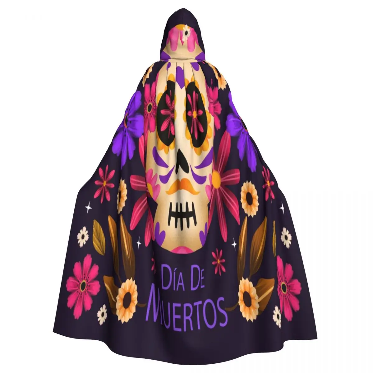 Unisex Adult Watercolor Dia De Muertos Cloak with Hood Long Witch Costume Cosplay
Unisex Adult Watercolor Dia De Muertos Cloak with Hood Long Witch Costume Cosplay