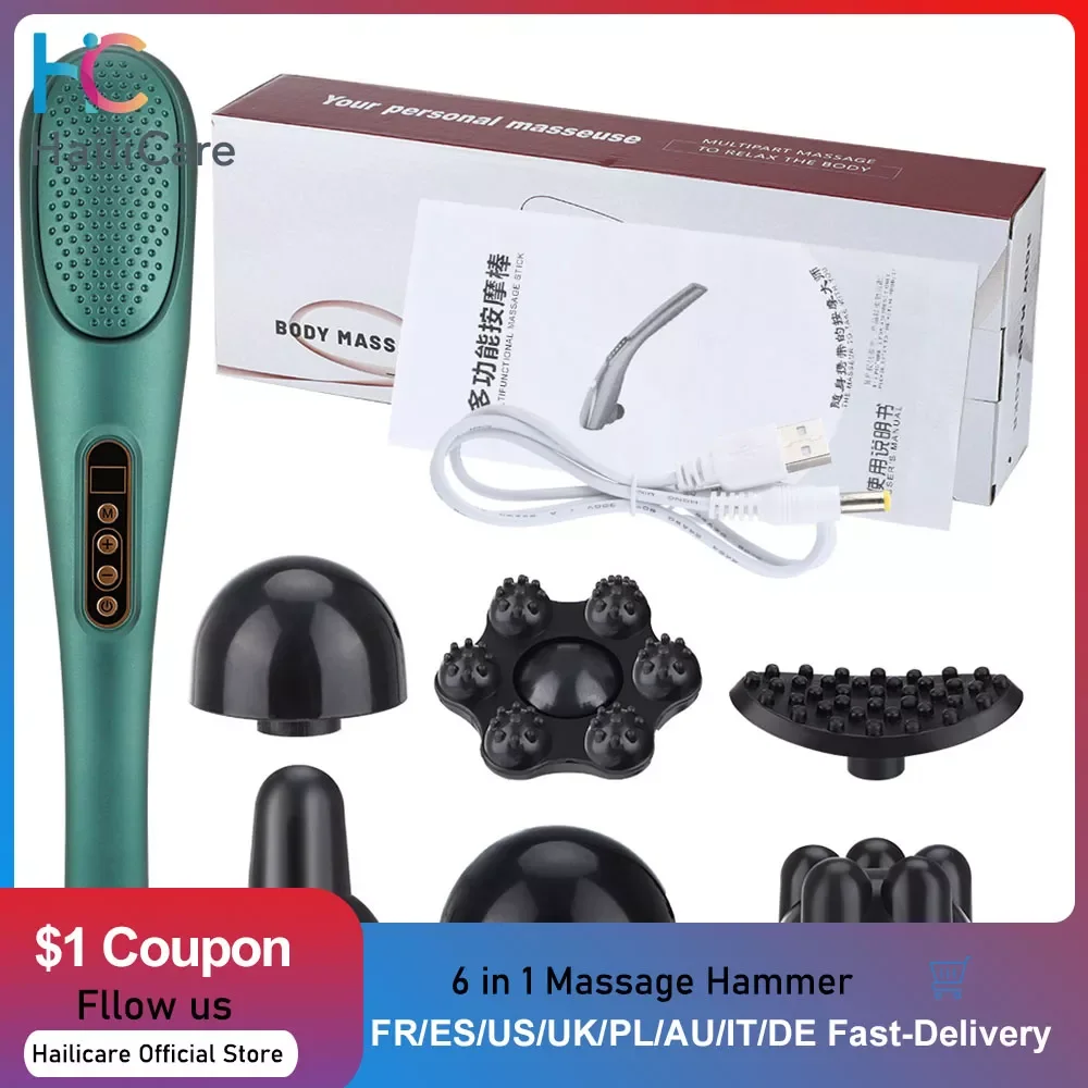 Electric Hand Held Deep Massager for Muscles Neck Body Massage Hammer Deep Tissue Back LED Vertebra Massager Infrared Heat Stick
Electric Hand Held Deep Massager for Muscles Neck Body Massage Hammer Deep Tissue Back LED Vertebra Massager Infrared Heat Stick