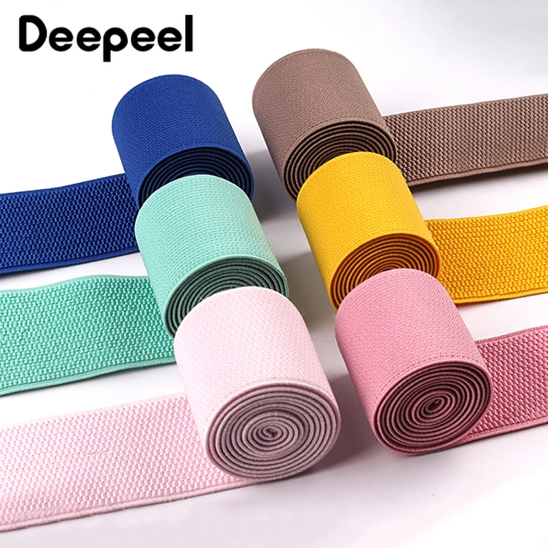 2M 60mm Wide Elastic Band Colored Binding Tapes for Corset Belt Dress Clothing Waistband Ribbon DIY Crafts Sewing Accessories
2M 60mm Wide Elastic Band Colored Binding Tapes for Corset Belt Dress Clothing Waistband Ribbon DIY Crafts Sewing Accessories