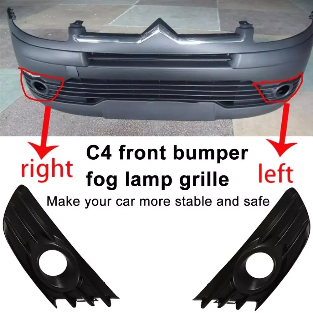 1PCS High Quality ABS Fog Lamp Cover for Citroen C4 2004-2008 Fog Light Cover C-triomphe Front Fog Lamp Frame
1PCS High Quality ABS Fog Lamp Cover for Citroen C4 2004-2008 Fog Light Cover C-triomphe Front Fog Lamp Frame