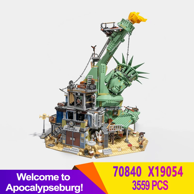The Doomsday Castle Apocalypseburg 3559 PCS Model Bricks Compatible 70840 45014 Building Blocks Sets Children's Toys Gift
The Doomsday Castle Apocalypseburg 3559 PCS Model Bricks Compatible 70840 45014 Building Blocks Sets Children's Toys Gift