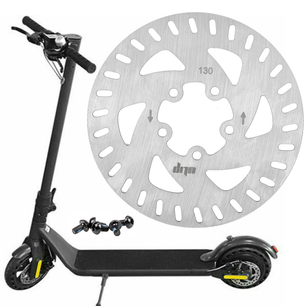 130mm 5 Holes Brake Disc Rotor With Screws For Electric Scooter X Iao*mi 4 Pro Stainless Steel Brake Disc E Scooter Accessories
130mm 5 Holes Brake Disc Rotor With Screws For Electric Scooter X Iao*mi 4 Pro Stainless Steel Brake Disc E Scooter Accessories