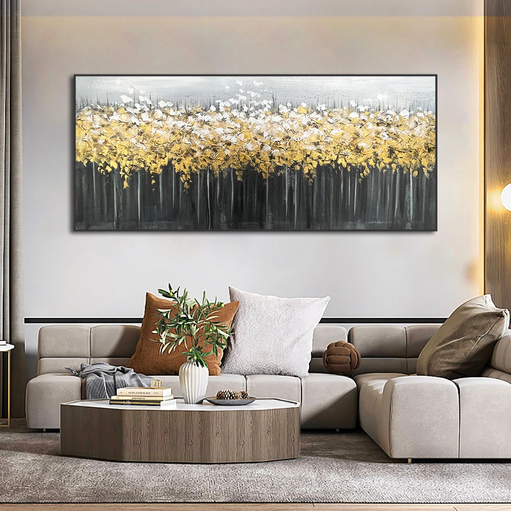 Nordic Abstract Living Room Golden Art Wall Pictures Artist Drawing 100% Handmade Oil Painting
Nordic Abstract Living Room Golden Art Wall Pictures Artist Drawing 100% Handmade Oil Painting