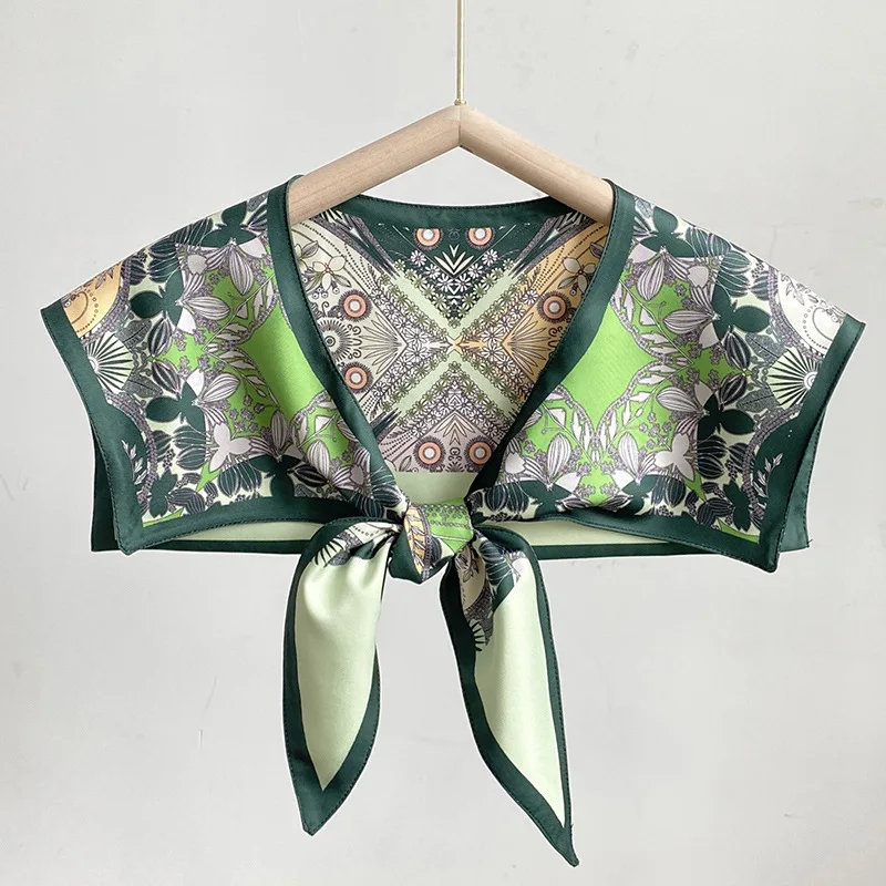 Summer Outside Lace Shawl Women Double-layer Printing Thin Section Spring Autumn Detachable Lapel Fake Collar Shoulder Scarf
Summer Outside Lace Shawl Women Double-layer Printing Thin Section Spring Autumn Detachable Lapel Fake Collar Shoulder Scarf