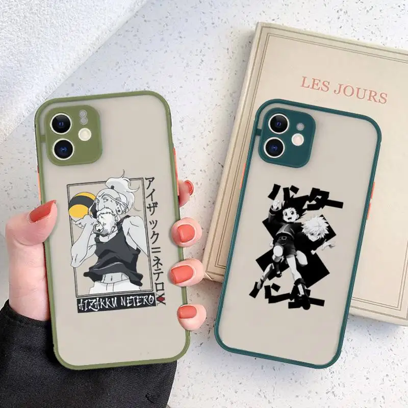 HUNTER×HUNTER anime Phone Case matte transparent For iphone 14 11 12 13 plus mini x xs xr pro max cover
HUNTER×HUNTER anime Phone Case matte transparent For iphone 14 11 12 13 plus mini x xs xr pro max cover