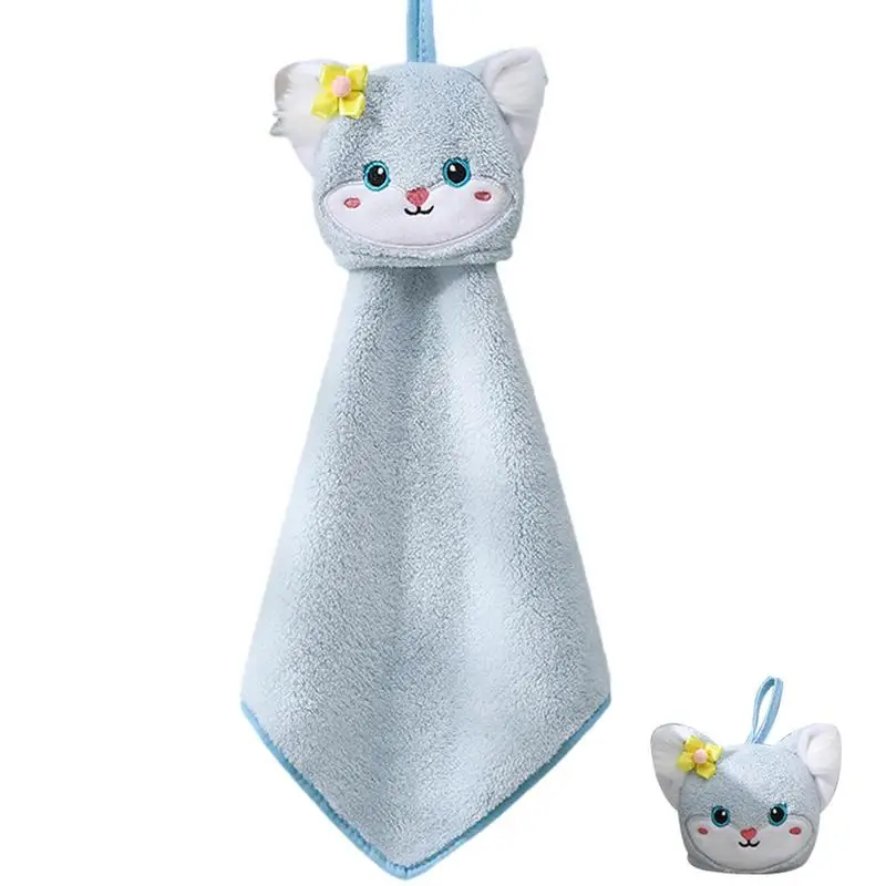 Wall Hanging Hand Towel Absorbent Wipe Cloth Quick-Drying Cartoon Towels Plush Cleaning Ball For Kitchen Bathroom Supplies
Wall Hanging Hand Towel Absorbent Wipe Cloth Quick-Drying Cartoon Towels Plush Cleaning Ball For Kitchen Bathroom Supplies