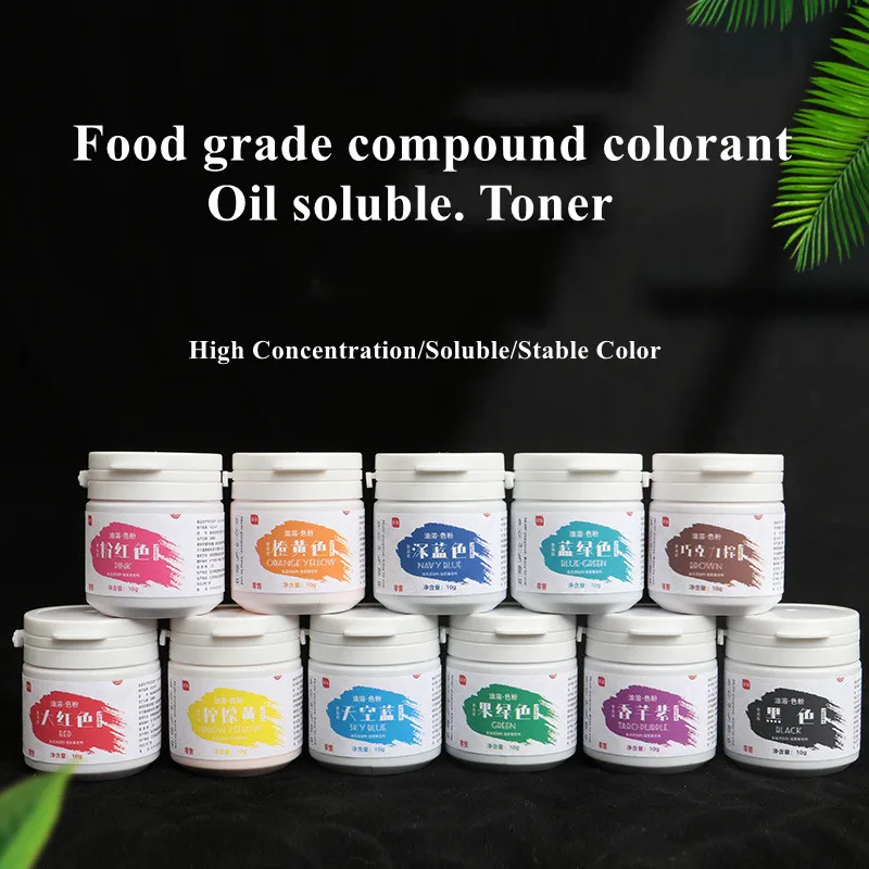 10G Pastry Dye Powder Soluble Tasteless Edible Coloring Food Grade Cake Gel Liquid for Baking Cookie Fondant Decorating Tools
10G Pastry Dye Powder Soluble Tasteless Edible Coloring Food Grade Cake Gel Liquid for Baking Cookie Fondant Decorating Tools